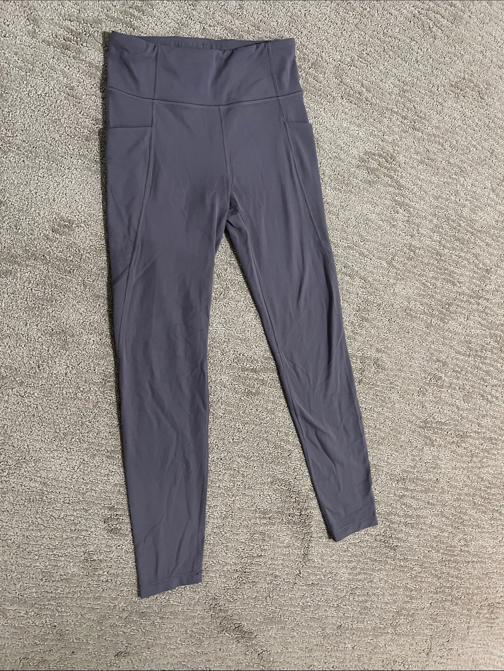Athleta Girl High-Rise Leggings - Purple/Grey